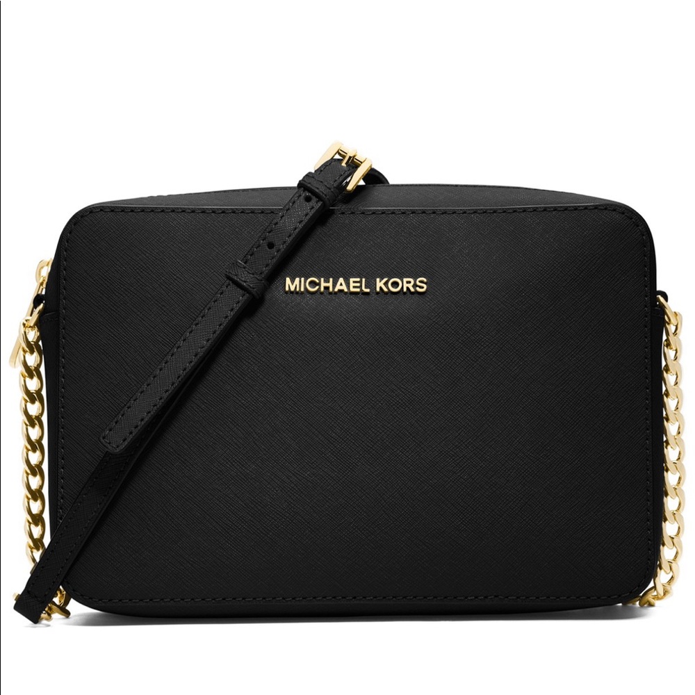 Micheal kors black crossbody purse